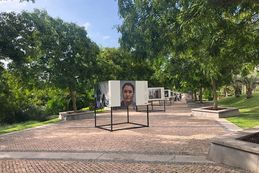 Parque dos Poetas, Oeiras, Entrada Templo da Poesia